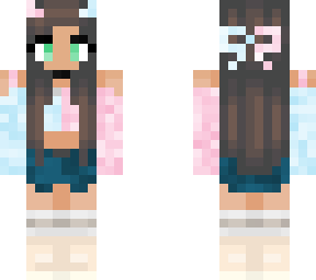 pastel cottoncandy with bow
