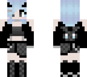 pastel goth bunny