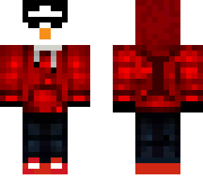 penguin with glasses and hoodie 2