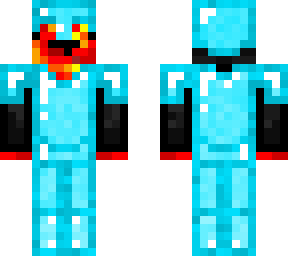 prestonderplayz with diamond armor