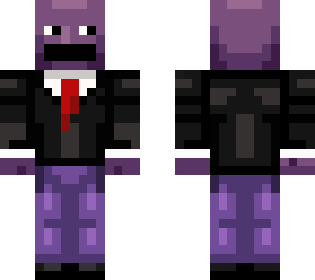 purple guy traje