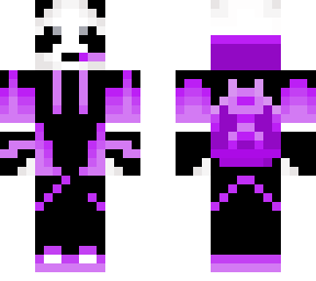 purple panda boy