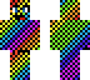 rainbow girl