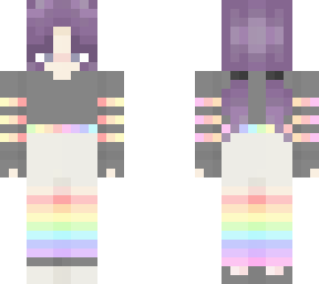 rainbow socks...