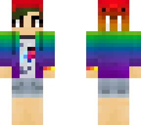 rainbow walrus hoodie/jacket - 2-layered