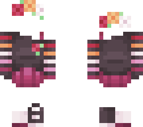 red girl - outfit base