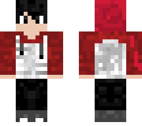 red jacket hoodie