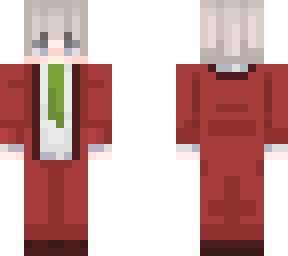 red velvet suit