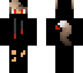 redblack wolf boy
