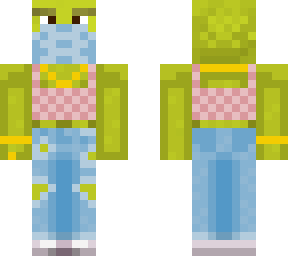 shrek with mask