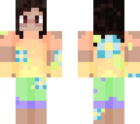 aj as a flower choild