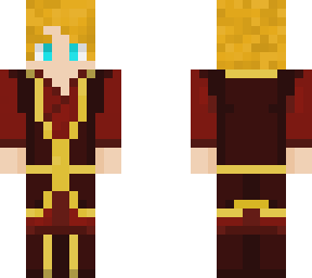 blond fire bender