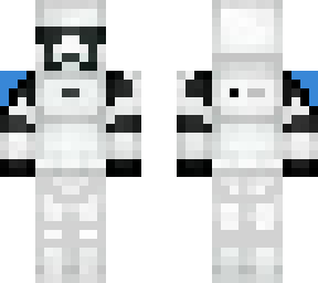blue first order storm trooper