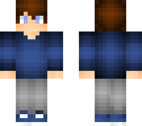 blue jumper boy