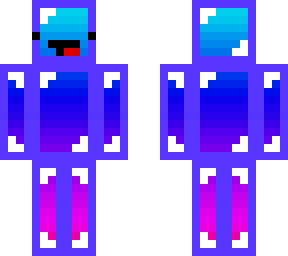 blue pink fade skeppy skin (better version)