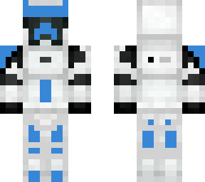 bluee first order storm trooper