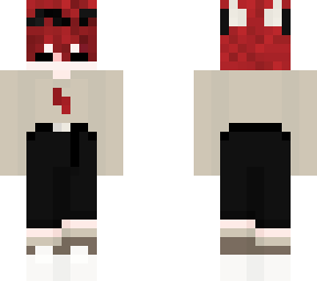 chibi red head aesthetic