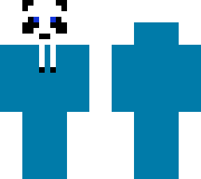 cyan panda