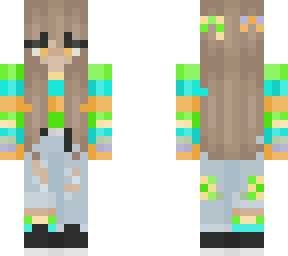 edited skin (neon bunny girl)