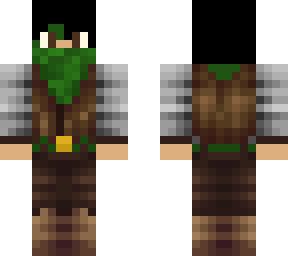 green bandana outlaw cowboy