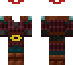 heavy armor with red crown
