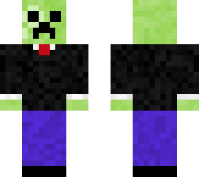 lime green creeper suit +monocle