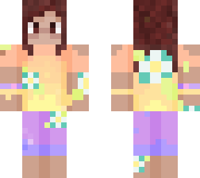 mikayla as flower choild