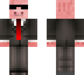 pig in a suit