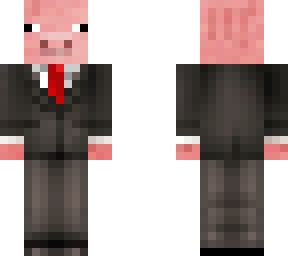 pig in suit