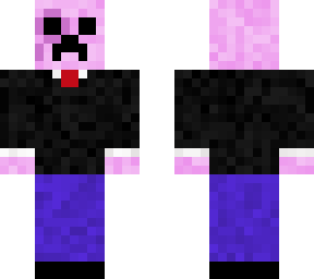 pink creeper suit +monocle
