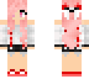 pink hair pokegirl