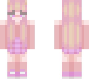 pink sunset//girl