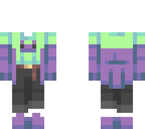 purple bunny - ob