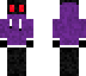 red eyed purple hoodie skin