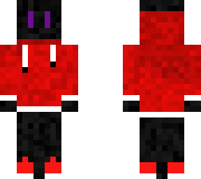 red hoodie enderman