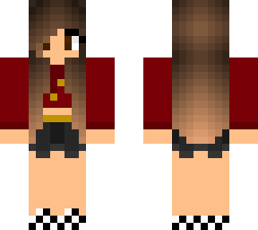 red hoodie girl