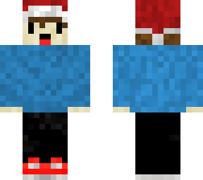santa hat boy