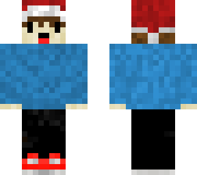 santa hat boy