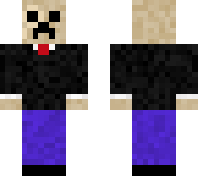 tan creeper suit +monocle