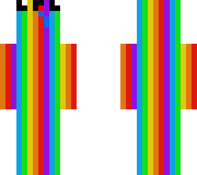 vibrant rainbow derp