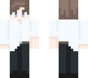 white semi formal (classic)