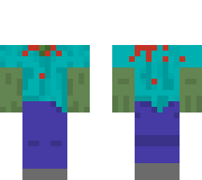 zombie with not head (blood)