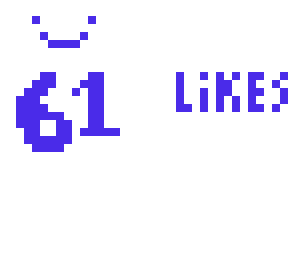 61 likes!!! <3<3