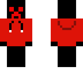 black creeper with hoodie