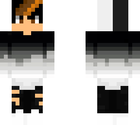 black to white