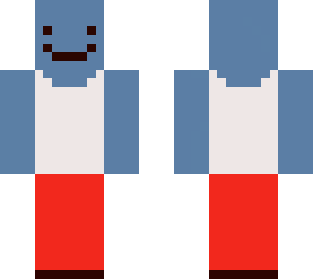 blue bold man