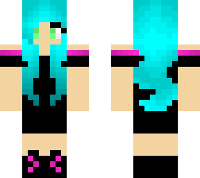 blue hair