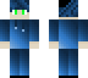 blue hoodie