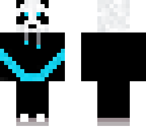 blue panda