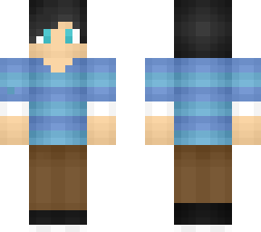 blue sweater boy